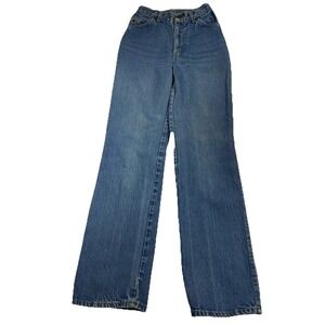 H.I.S Mom Jeans Sz 6 /30 Blue Classic American Denim